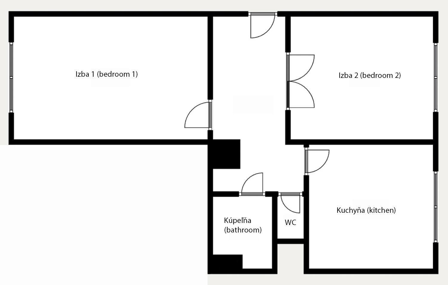 Apartment Anna Bratislava Eksteriør bilde
